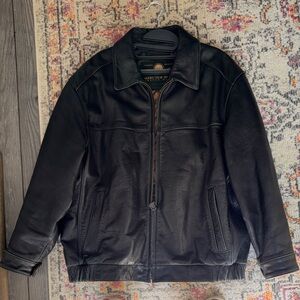 Marc New York Black Leather Jacket